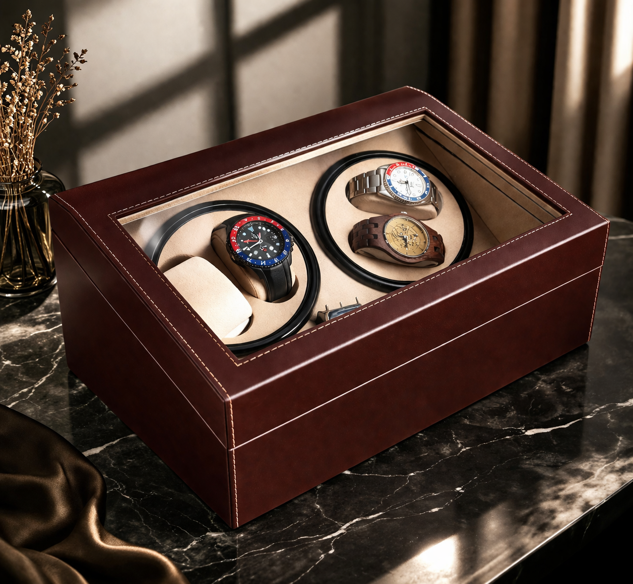 Boîte de Rangement "L'ORIGINAL" pour Montres Automatiques