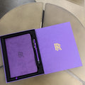 Coffret cadeau bloc-note et stylo "Rolls-Royce"